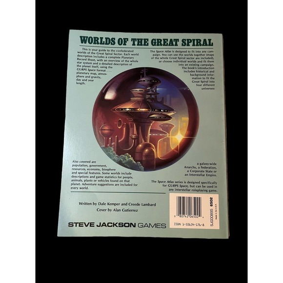 GURPS Space Space Atlas Series RPG Space Atlas Set Of Four Books! SJG - Picture 6 of 9